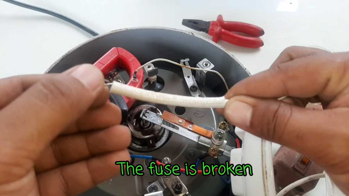 rice cooker thermal fuse diagram