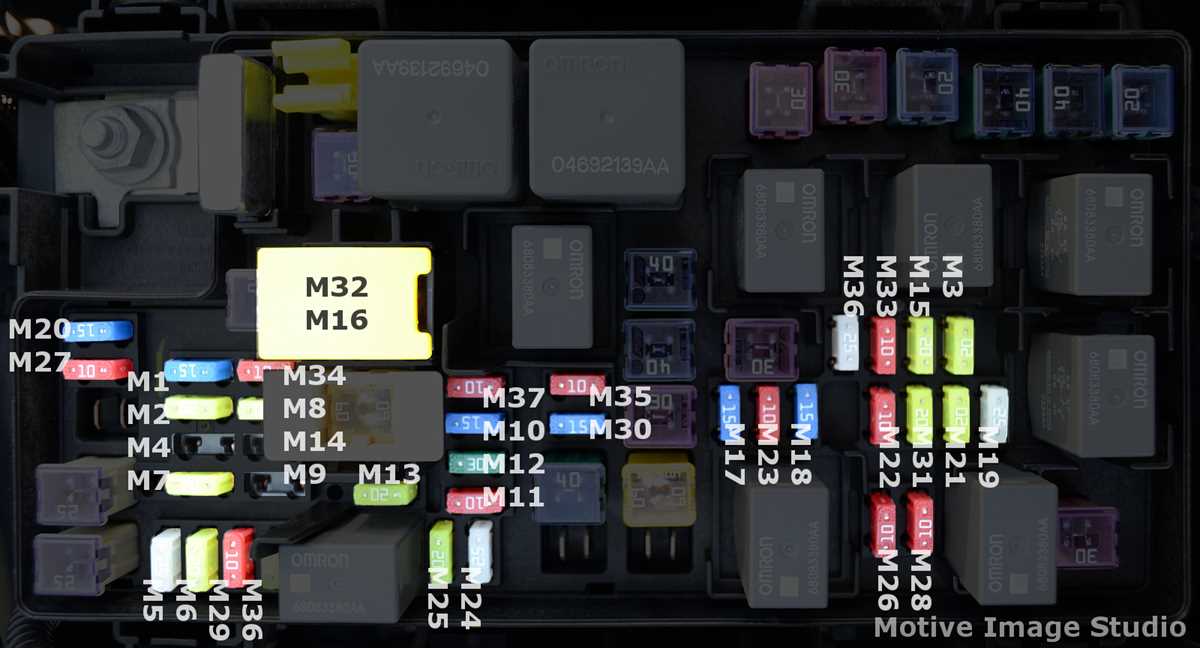 2017 jeep wrangler fuse diagram