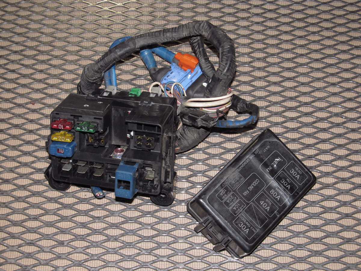 1993 mazda miata main fuse box diagram