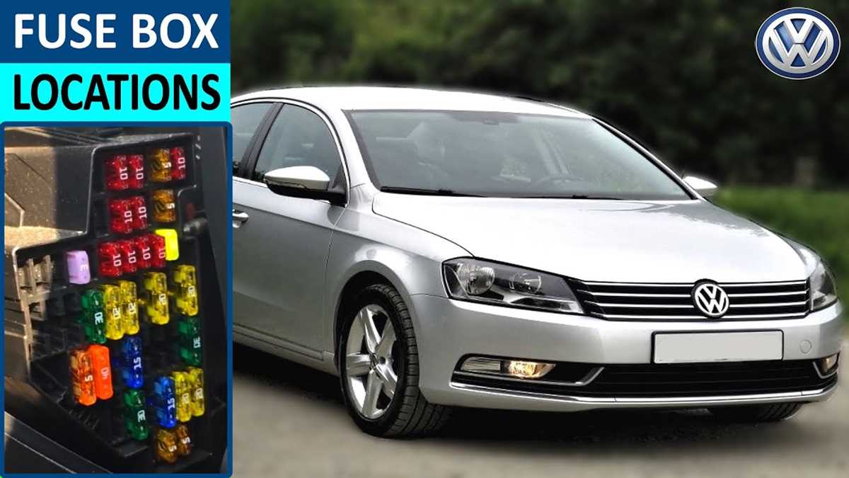 vw passat fuse diagram