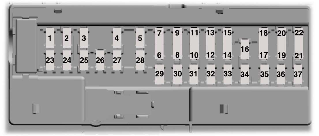 fox body mustang fuse box diagram