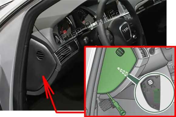 audi a6 c6 rear fuse box diagram audi a6 c6 rear fuse box diagram