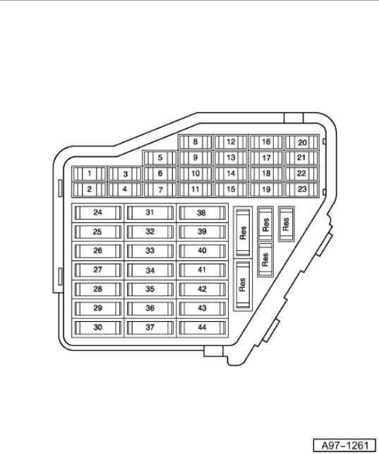 audi tt fuse diagram