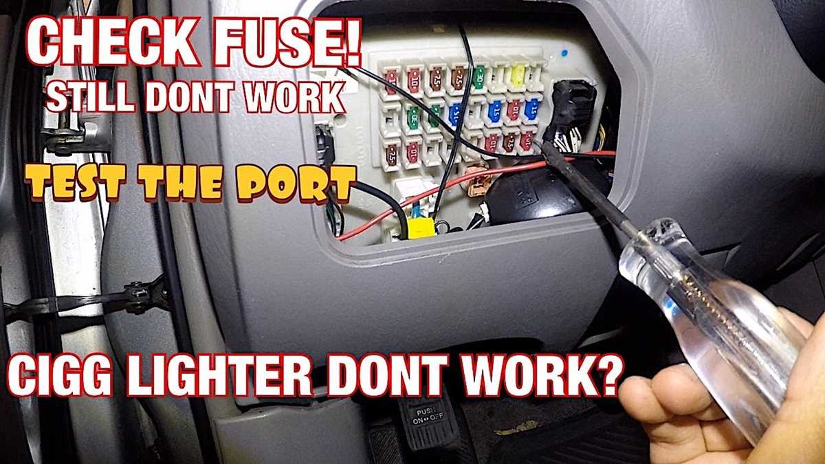 2004 toyota 4runner interior fuse box diagram