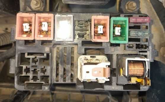 1998 kia sephia fuse box diagram