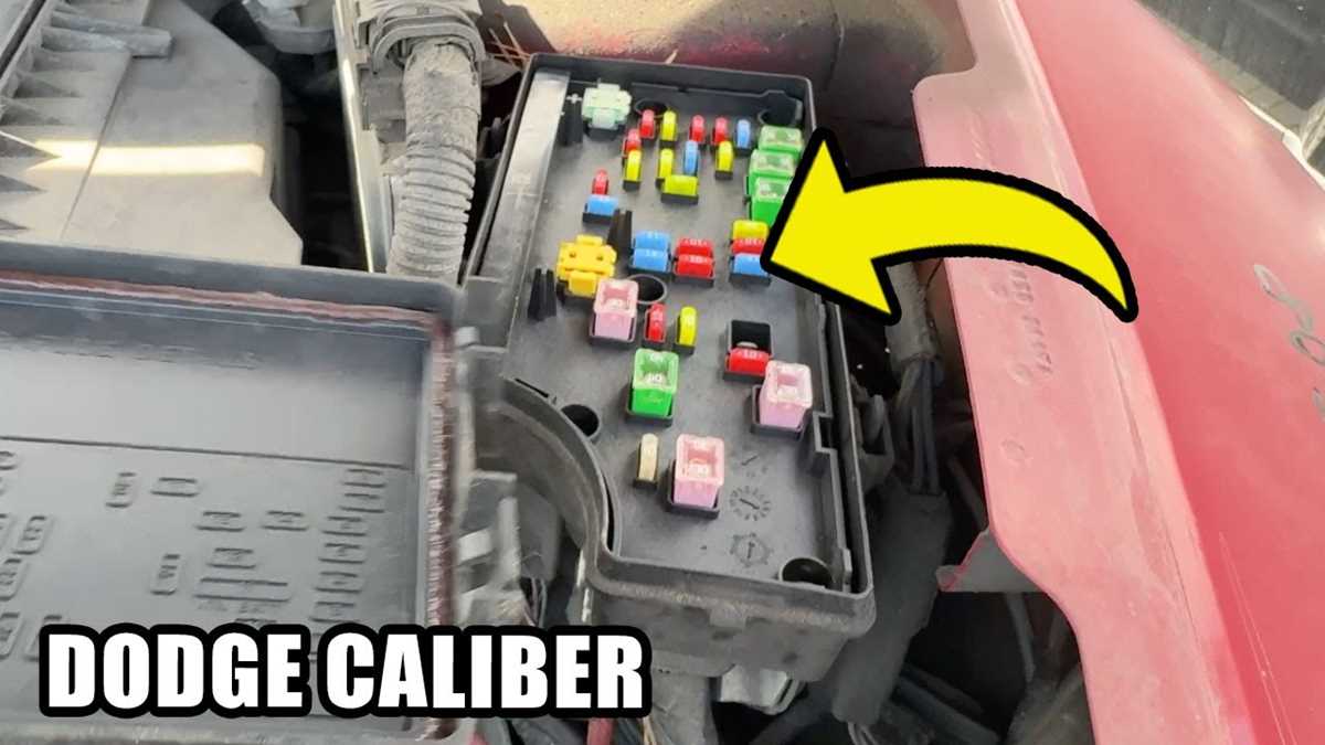 09 caliber fuse box diagram