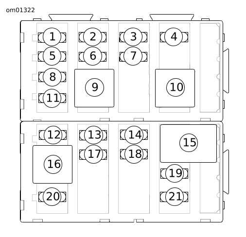 97 heritage softail fuse box location diagram