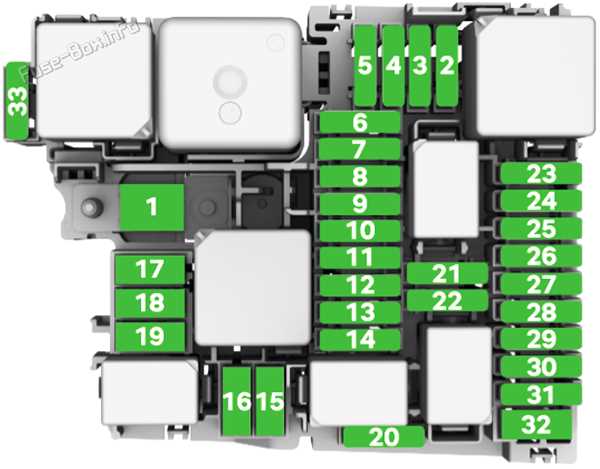 toyota yaris 2017 fuse box diagram