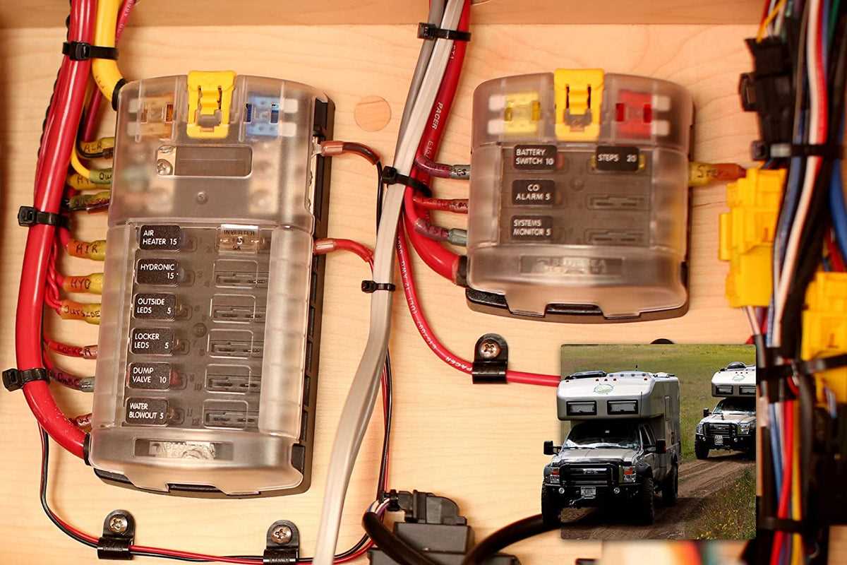 blue sea systems fuse block wiring diagram