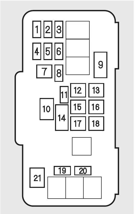 01 accord fuse diagram