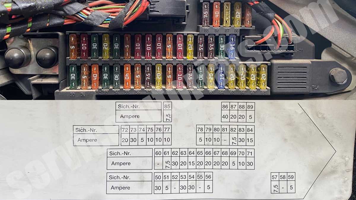2006 bmw 530xi fuse box diagram