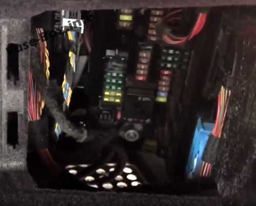 bmw 7 series fuse box diagram