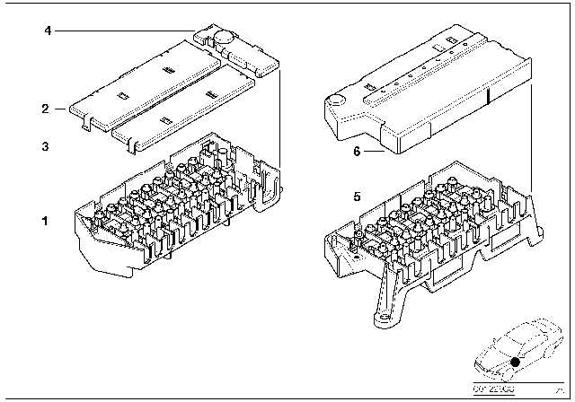bmw e63 fuse diagram