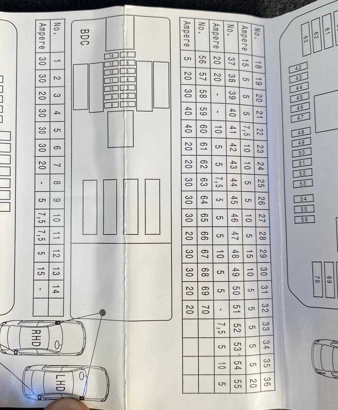 bmw f16 fuse box diagram