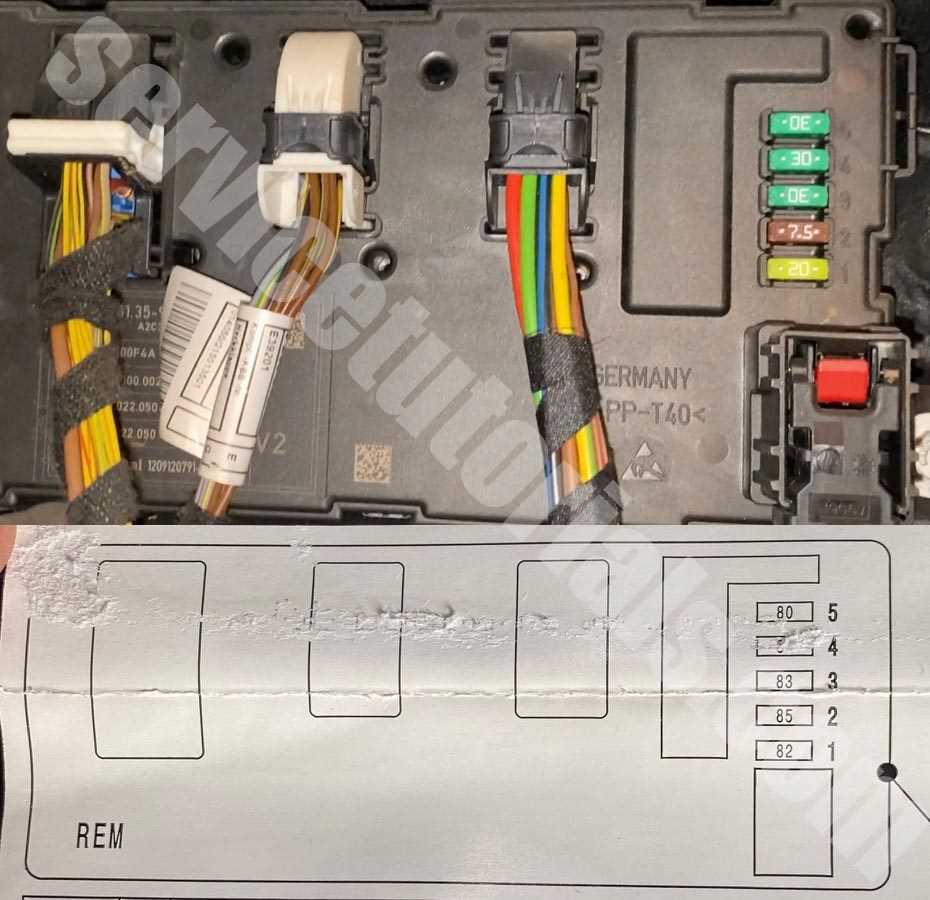 bmw f34 fuse box diagram