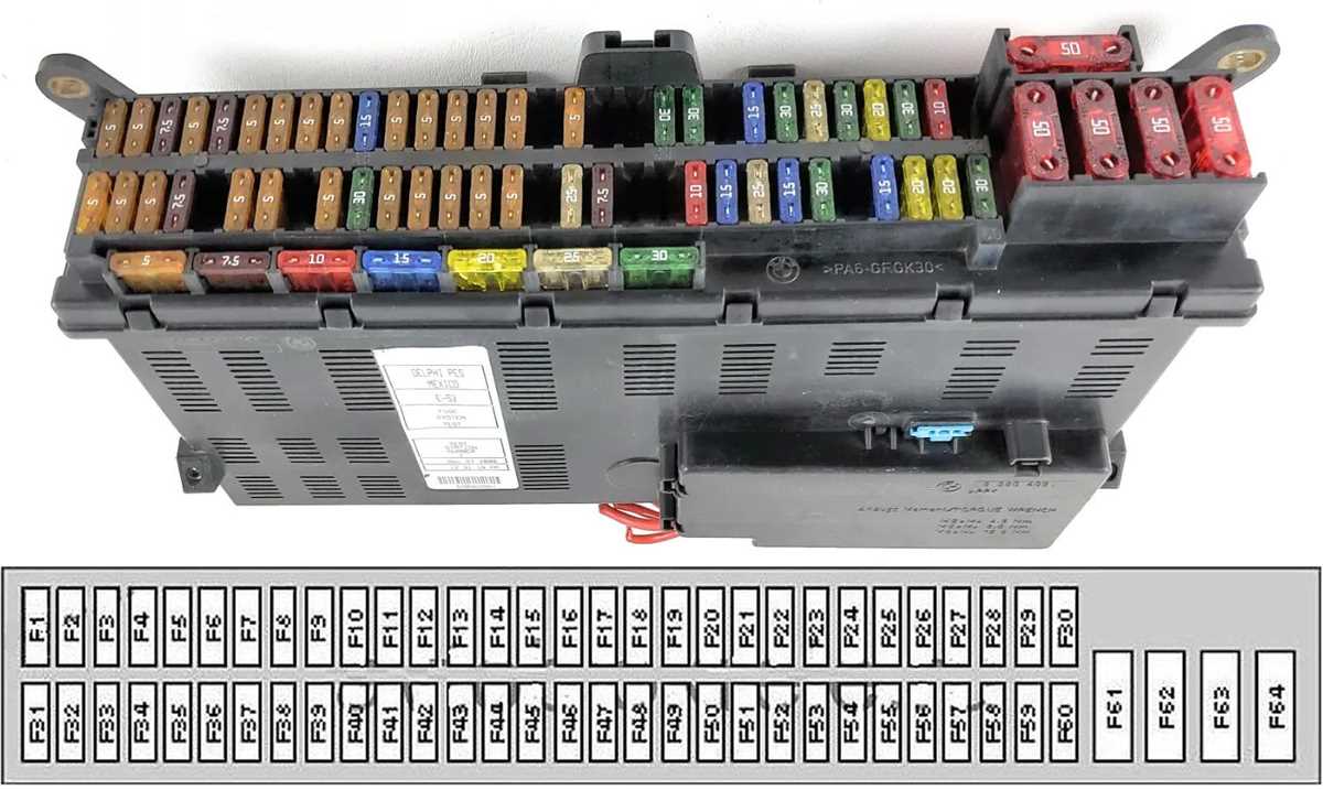 bmw x5 fuse box diagram