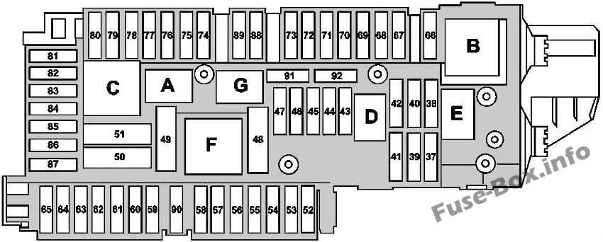 mercedes slk 350 fuse box diagram
