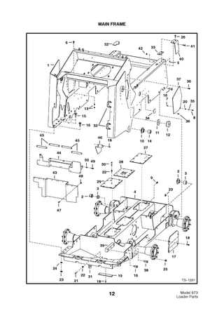bobcat 873 fuse box diagram