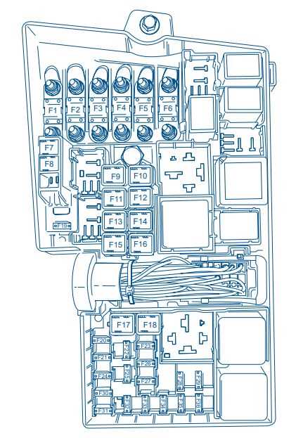 03 ford focus interior fuse box diagram