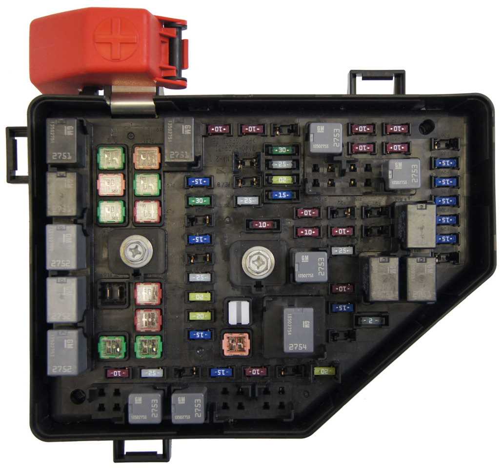 buick enclave fuse diagram
