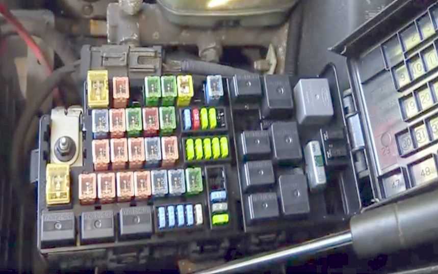 2004 lincoln aviator fuse box diagram