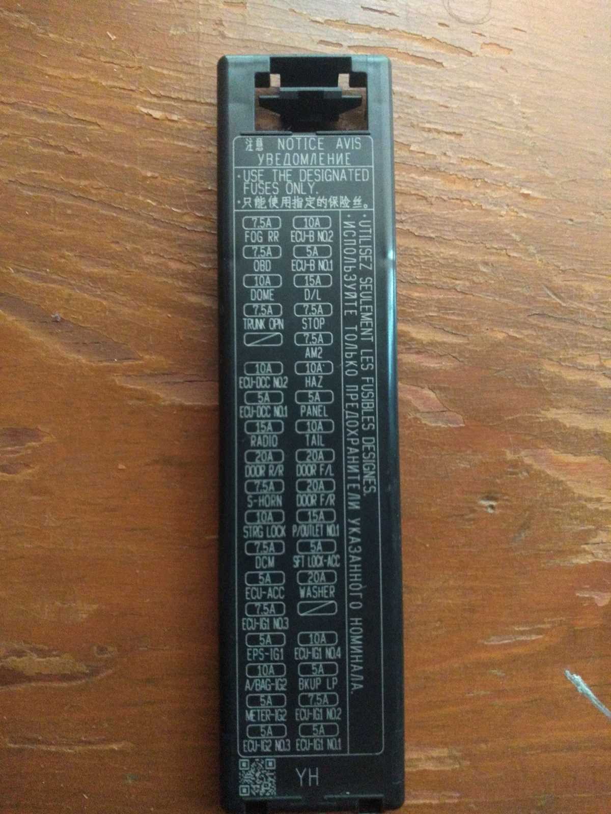 2020 rav4 hybrid fuse box diagram
