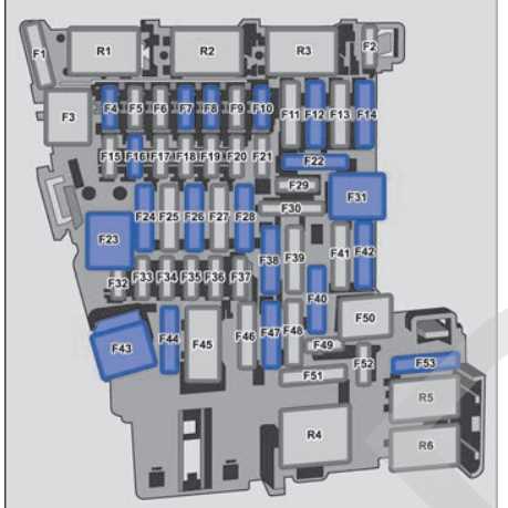 tiguan fuse box diagram