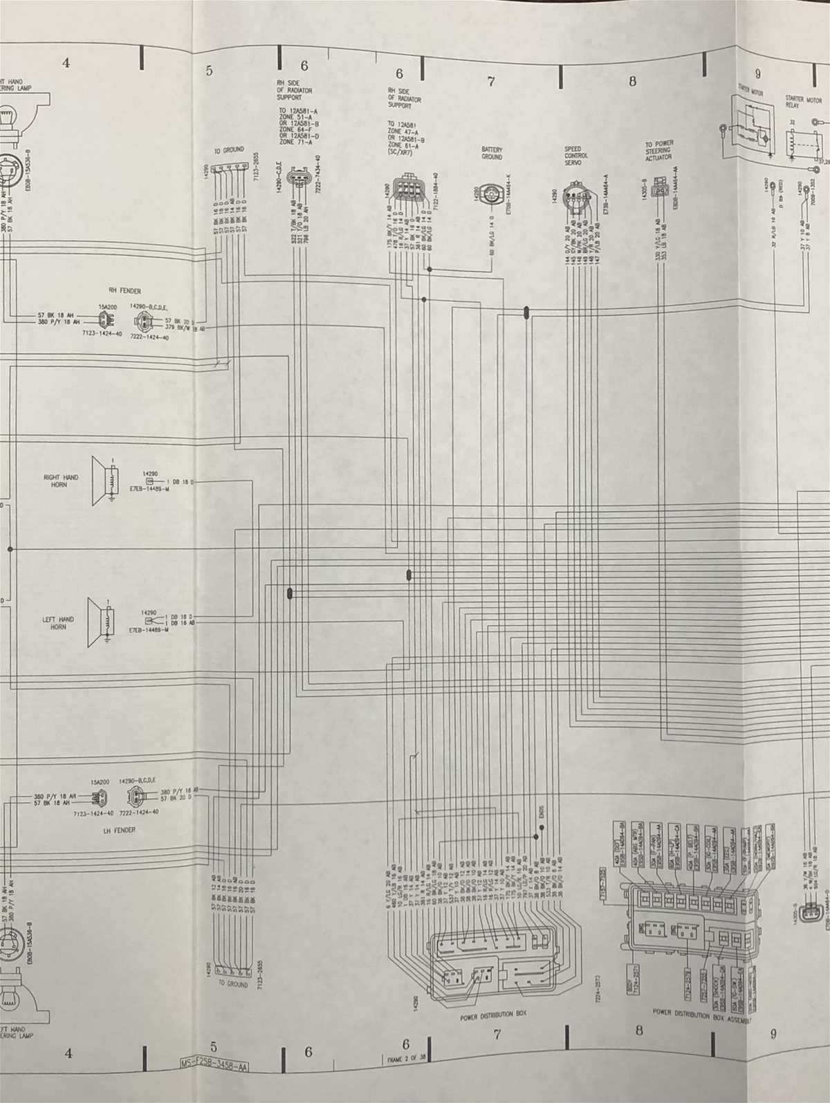 1992 ford thunderbird fuse box diagram