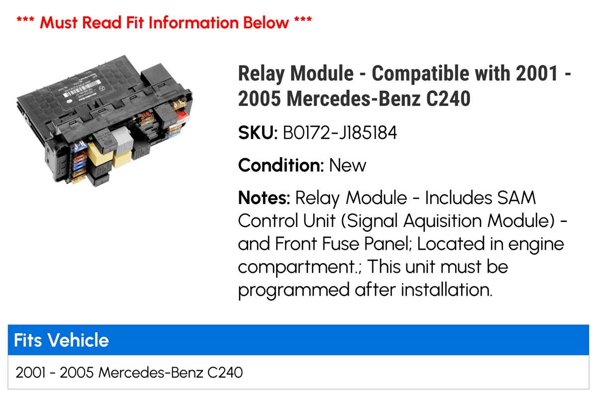 c240 fuse box diagram