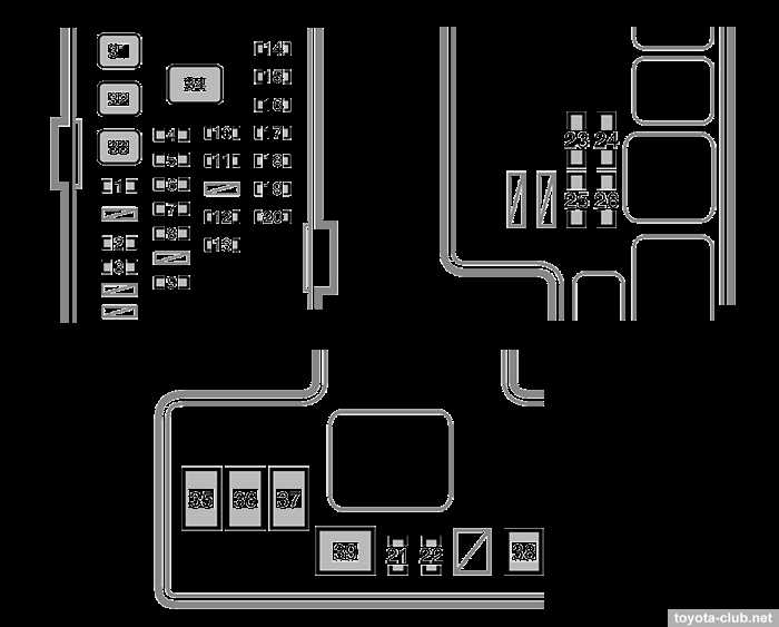 1995 hiace fuse box diagram