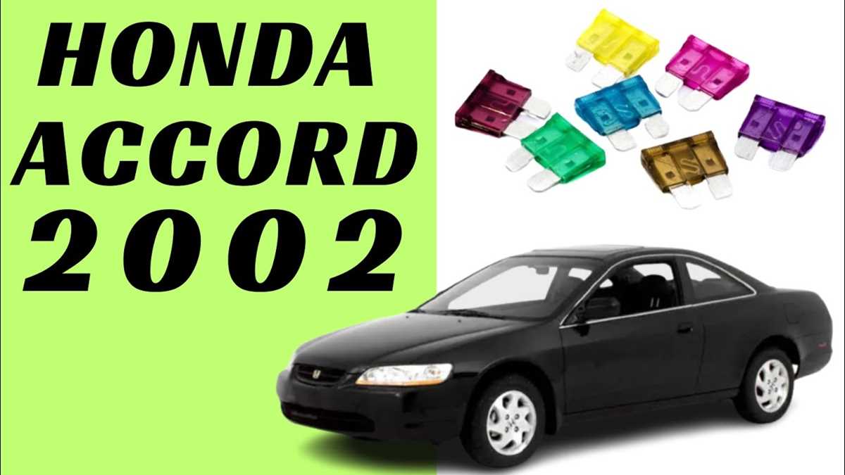 honda accord 2002 fuse box diagram