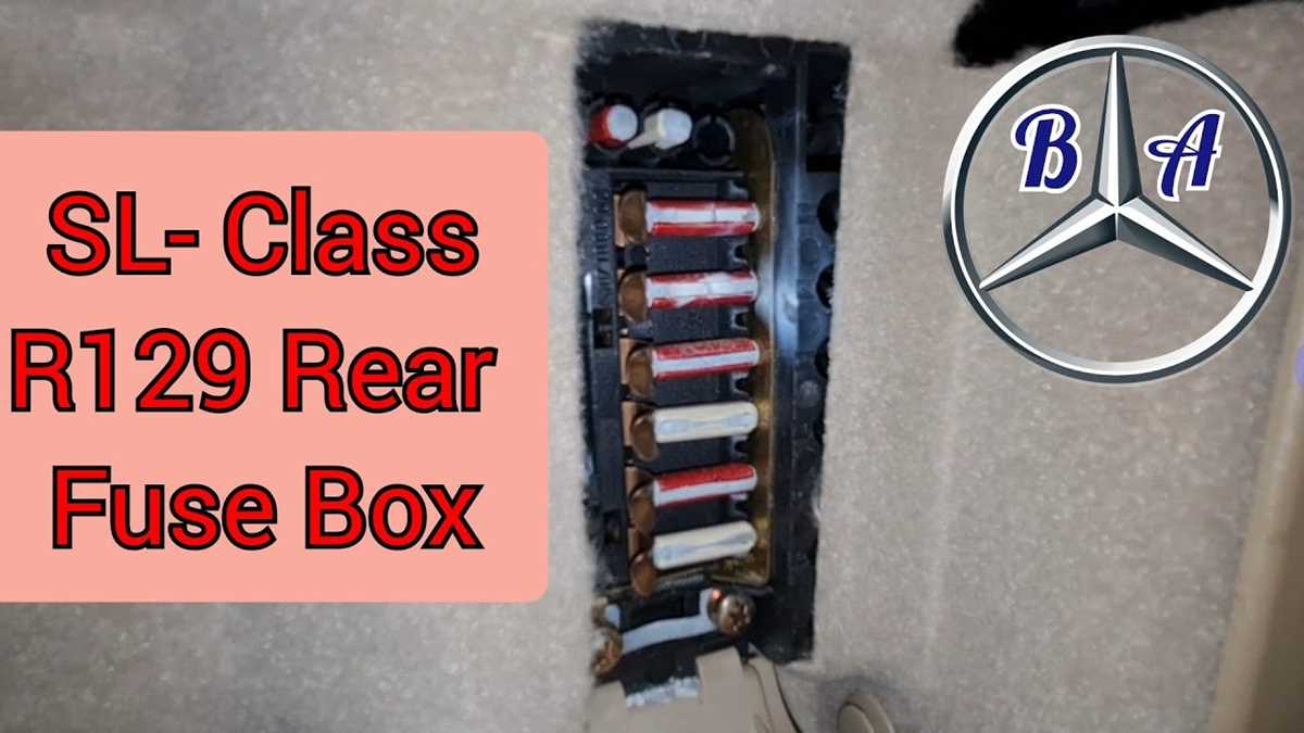 2005 sl500 fuse box diagram