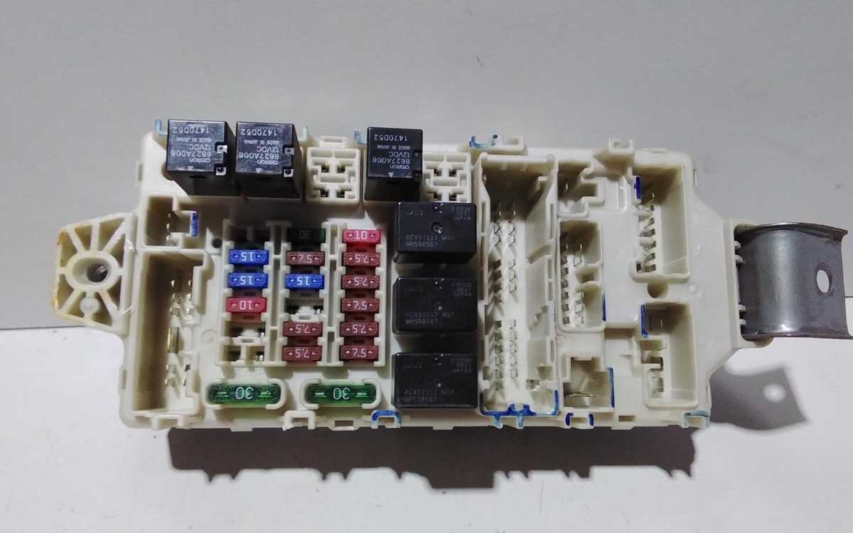 mitsubishi pajero 2005 fuse box diagram