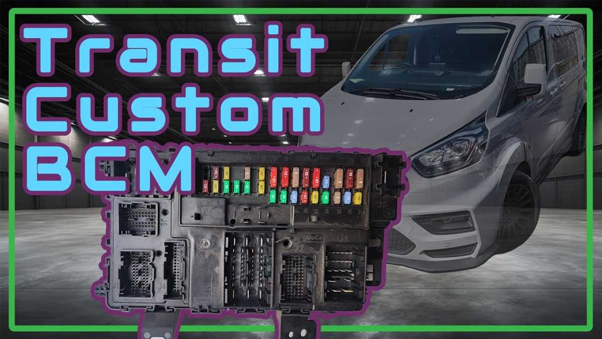 2016 ford transit custom fuse box diagram