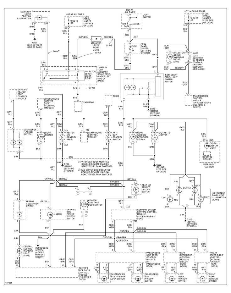 2003 kenworth w900 fuse panel diagram