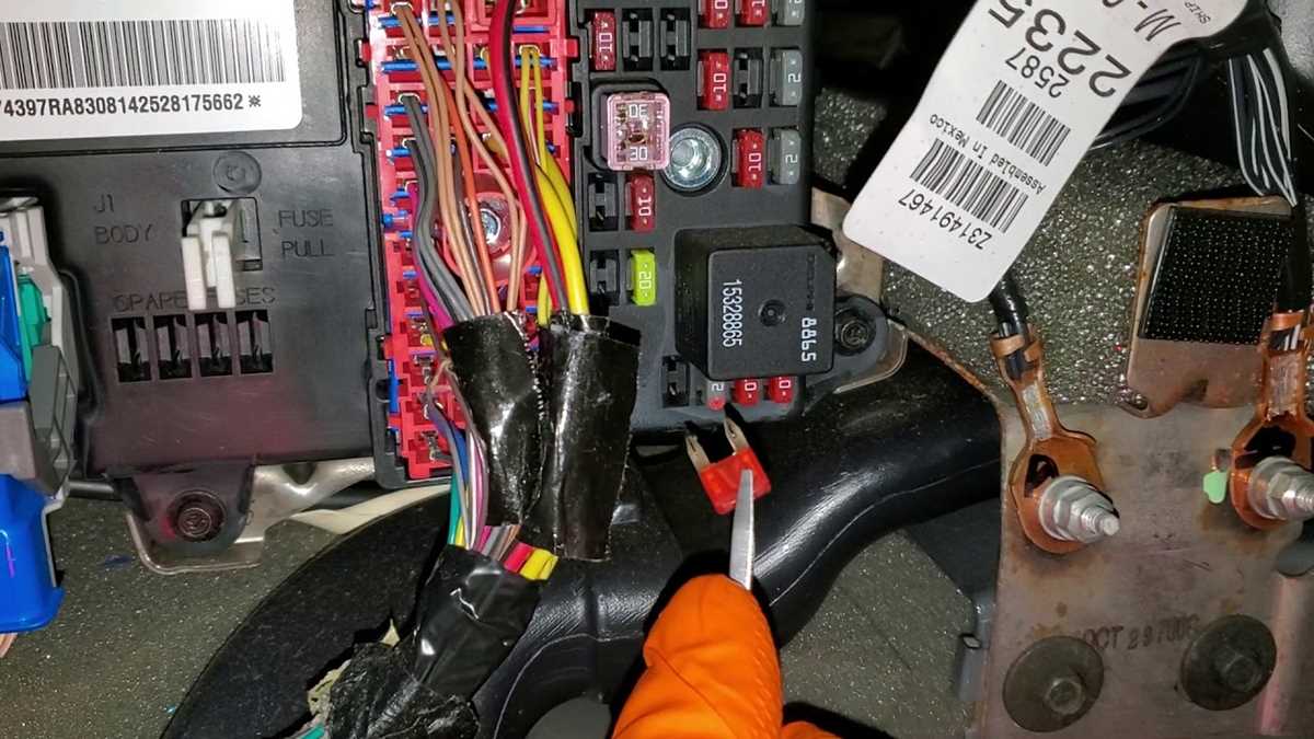 chevy malibu 2012 fuse box diagram