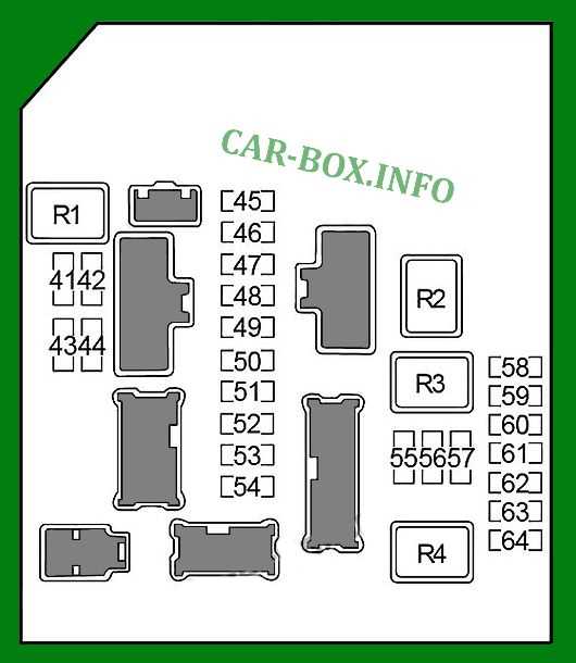 2008 infiniti qx56 fuse diagram