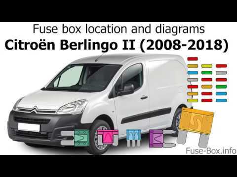 citroen berlingo 2010 fuse box diagram