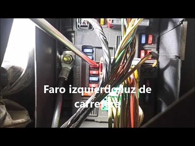 citroen xsara picasso fuse box diagram