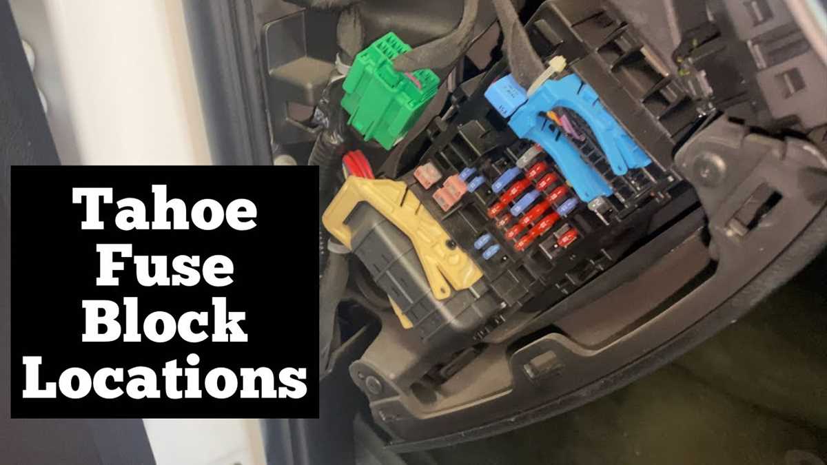 2018 suburban fuse box diagram