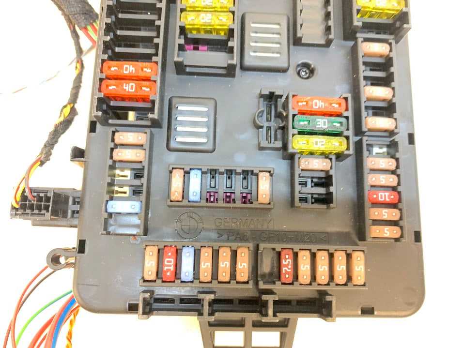 bmw f34 fuse box diagram