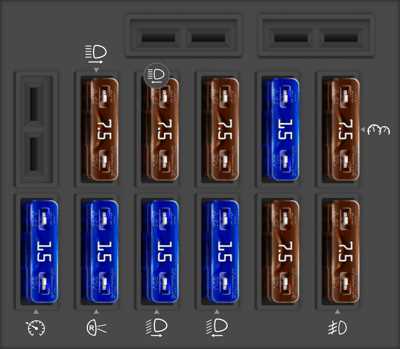 clk w209 fuse box diagram