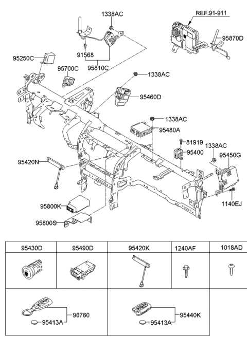 2009 kia borrego fuse box diagram