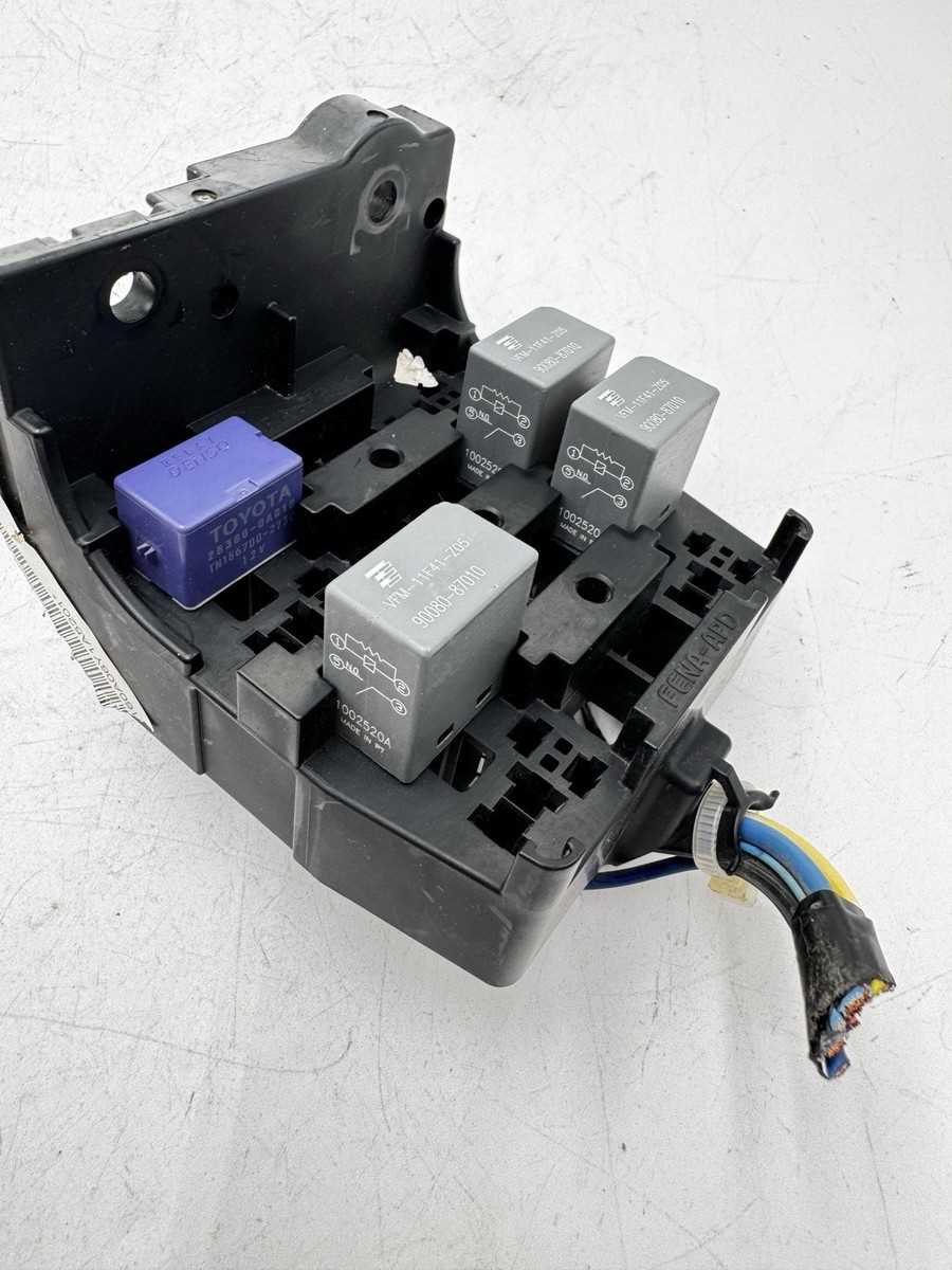 corolla 2009 fuse box diagram