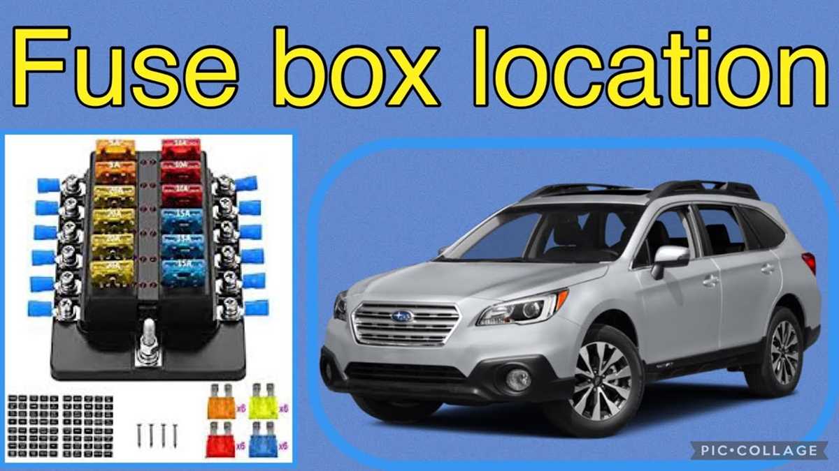 2002 subaru outback fuse diagram