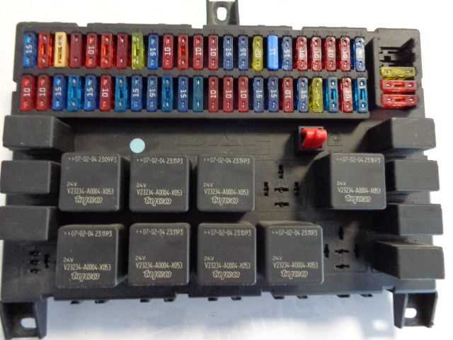 daf cf fuse box diagram