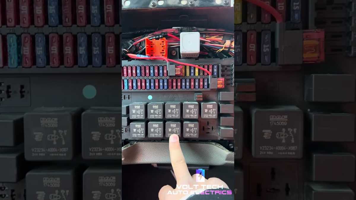 daf cf fuse box diagram