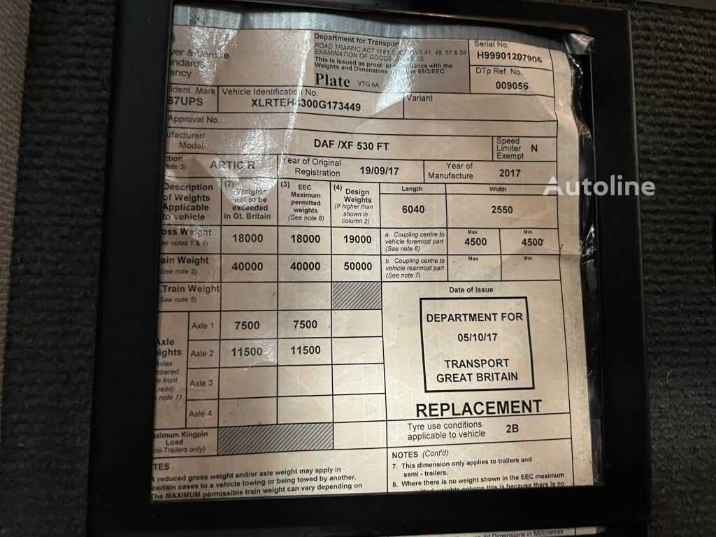 daf xf 106 fuse box diagram