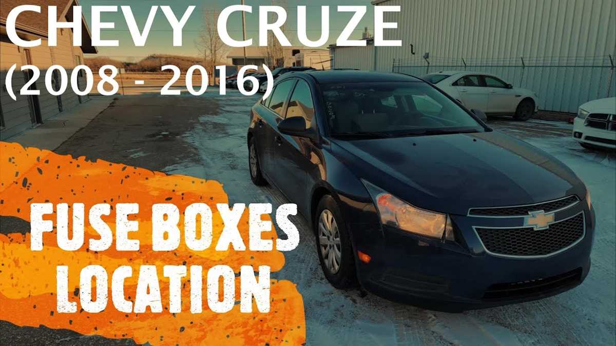 2011 chevy cruze fuse box diagram