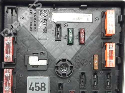 vw passat 2009 fuse box diagram